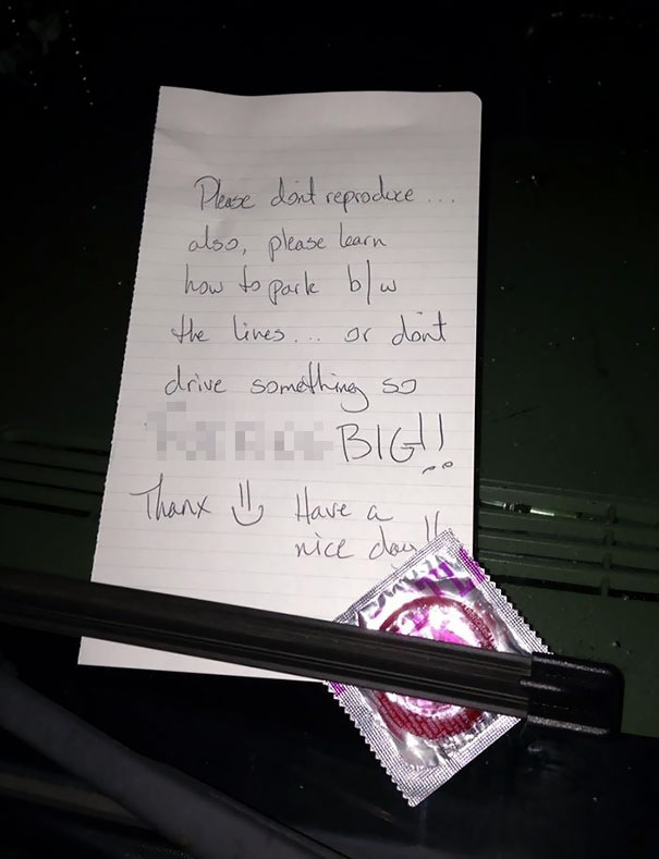 Someone Left This On My Neighbor's Car