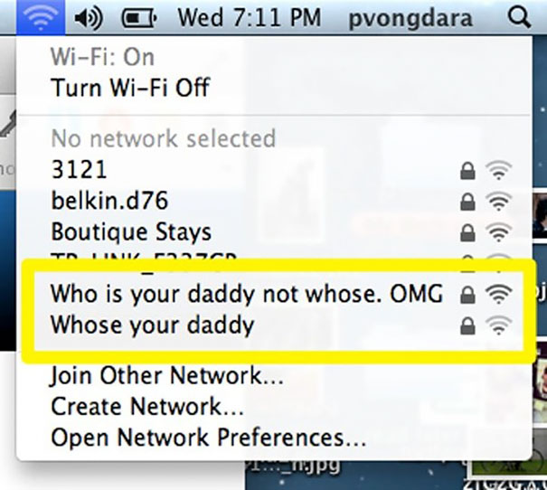 My Neighbour's Wifi Name Was Bugging Me For Ages