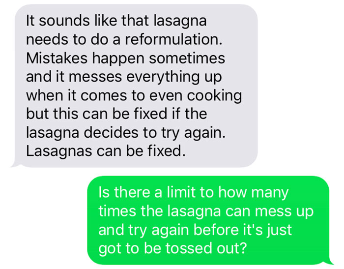 Depressed Person Texts Pasta Company Instead Of Crisis Line Doesn T Expect A Response Like This Bored Panda