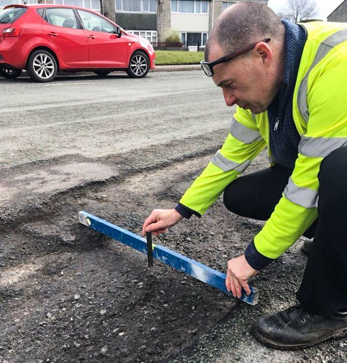 The Internet Can’t Stop Trolling This County’s Tweet Showing How They Deal With Potholes