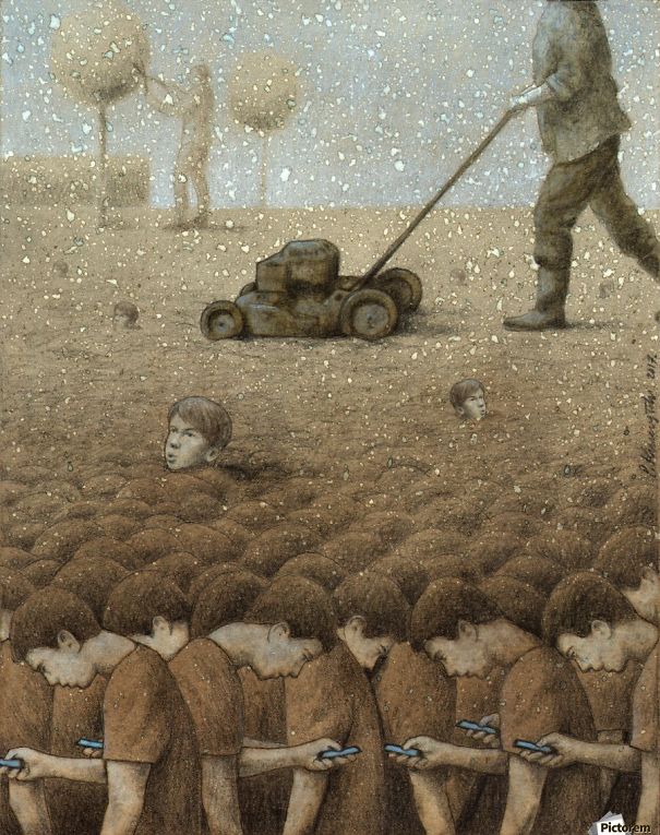 Satirical-Illustrations-Polish-Pawel-Kuczynski