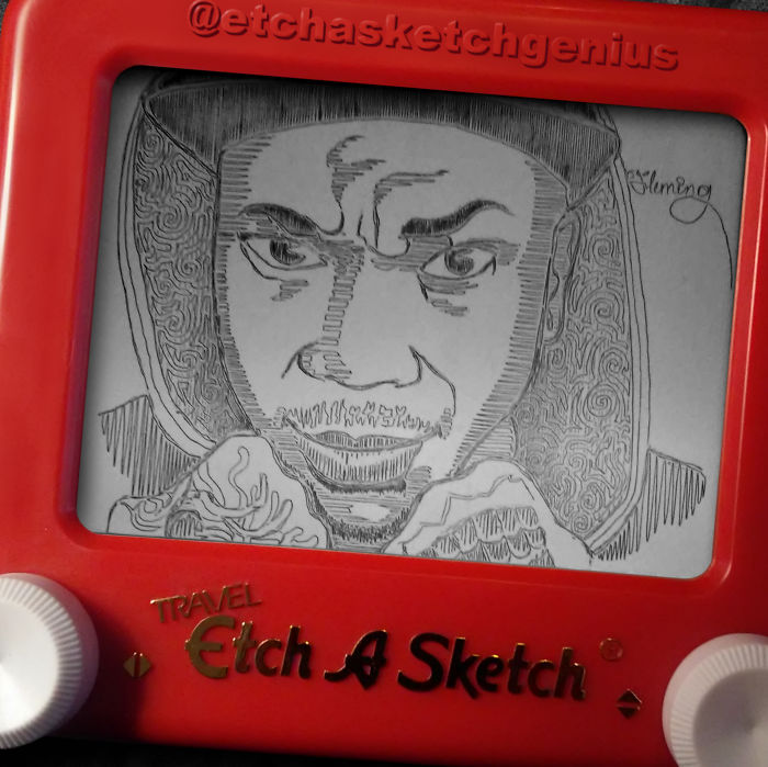 I Etch-A-Sketch My Instagram Followers