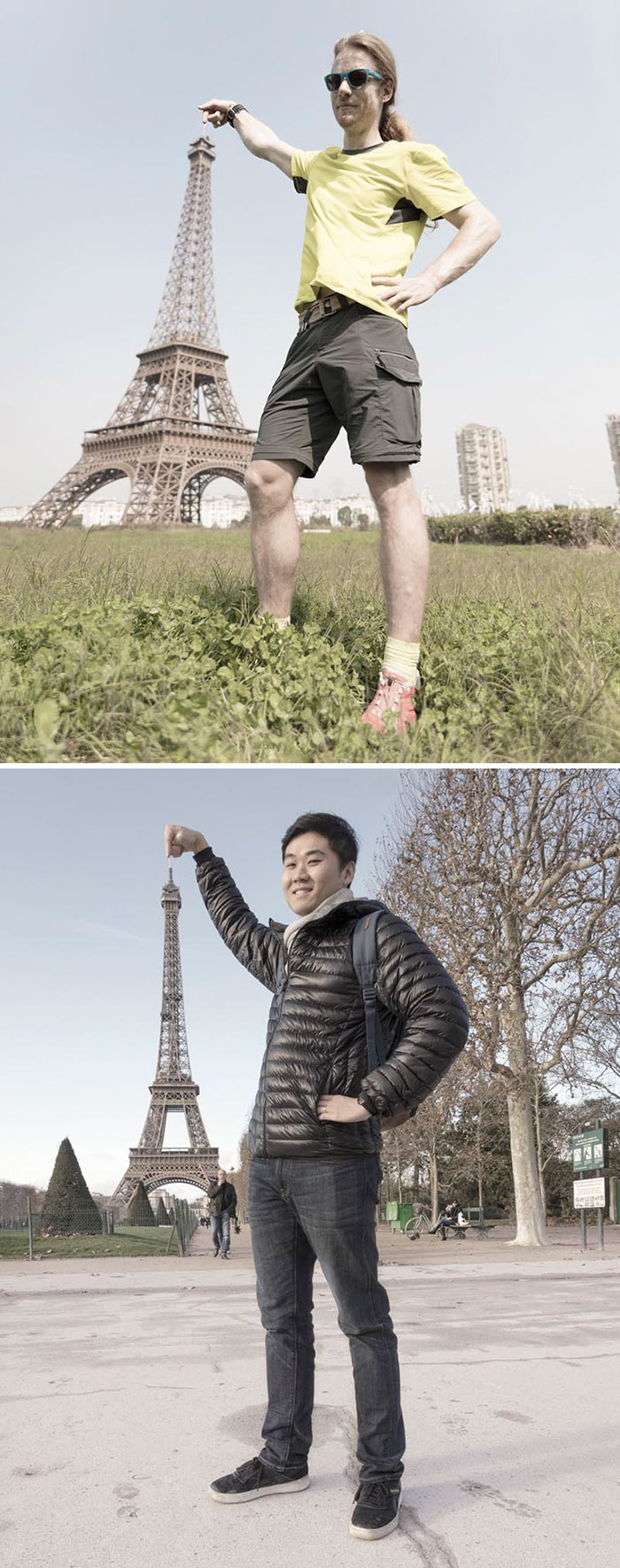 Top: China, Bottom: Paris