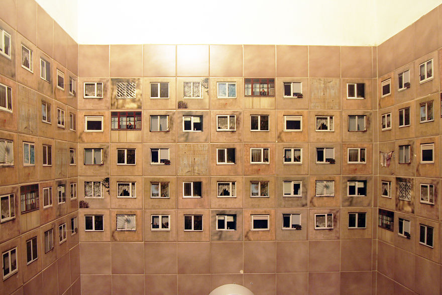 Restaurant Hires Designers To Redecorate Their Bathroom But Doesn't Allow To Change The Tiles, So They Do This