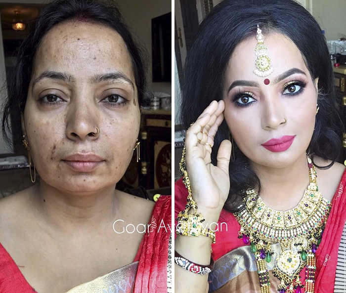 This Mom Of Two Never Had Make Up Done, Not Even For Her Wedding. She Said She'll Never Forget This Moment 