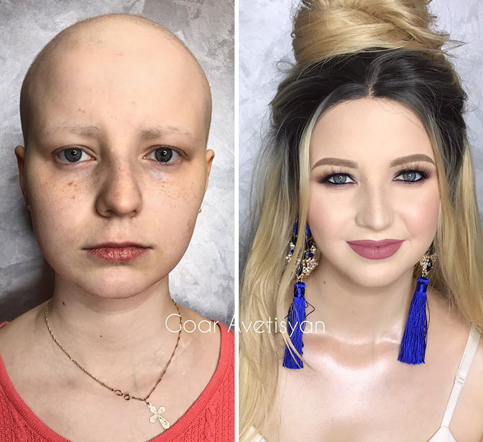 makeup transformation
