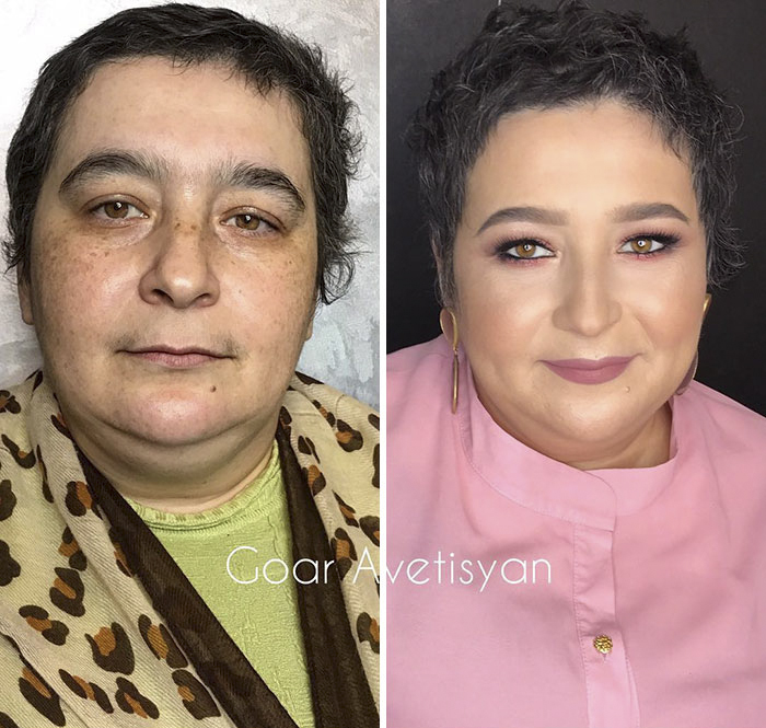 Marina Is Fighting Breast Cancer. Goar Decided To Support Her With This Transformation And Give Positive Emotions
