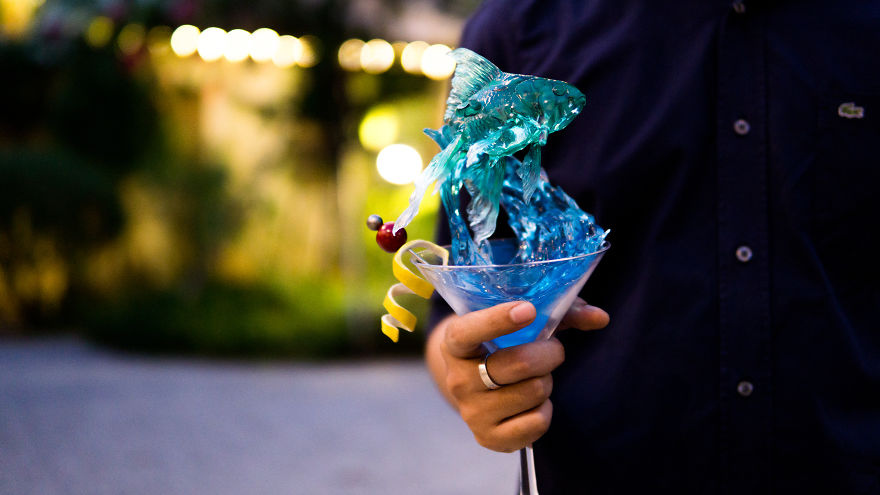 Goldfish Cocktail: I Created My Dream Project Out Of Resin