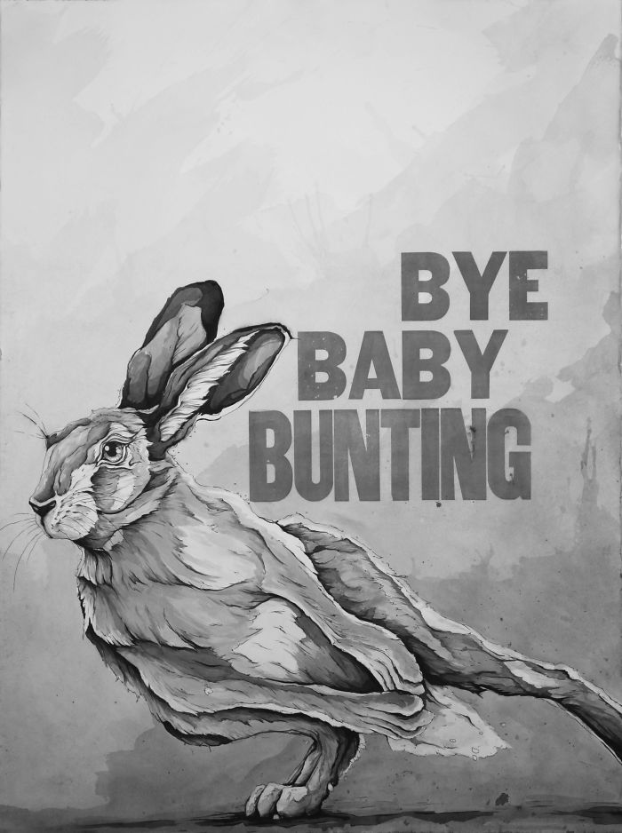 I’m An Animals Rights Artist An I Have A Fascination With The Lullaby Bye Baby Bunting