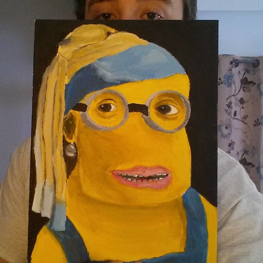 Artist Does Odd "Artwork" Of The Minions And You Will Surely Find Them Cute Ugly Artist Does Odd "Artwork" Of The Minions And You Will Surely Find Them Cute Ugly