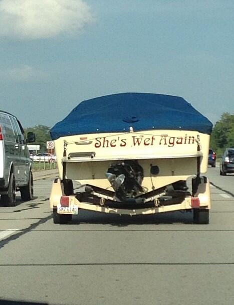 I Think We Have A Possible Name For Our New Boat