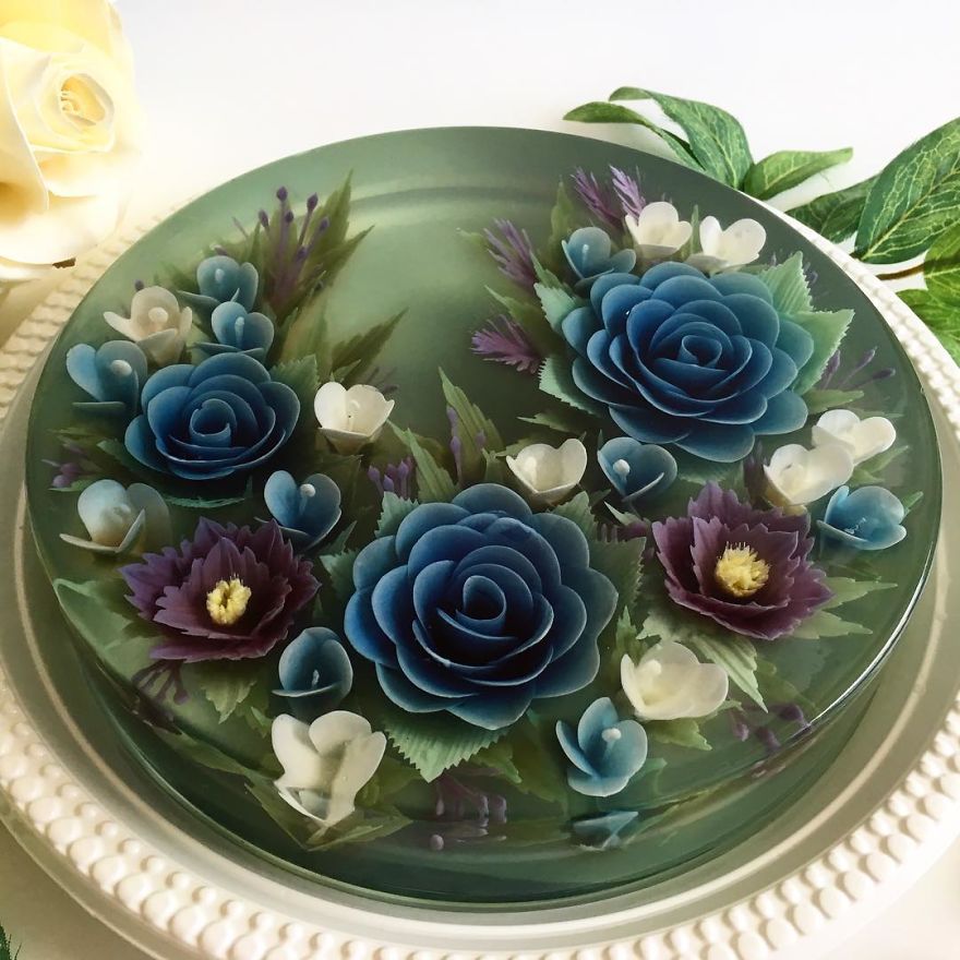 Blue Camellias Using Blue Butterfly Pea Flower