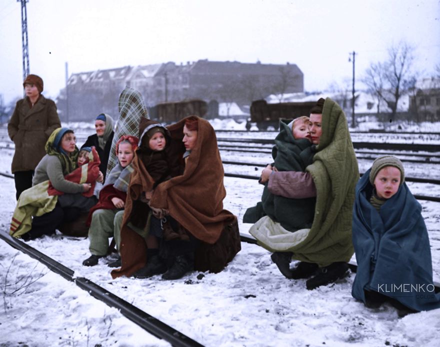 5 Colorizations Of Children From Early And Mid 1900's