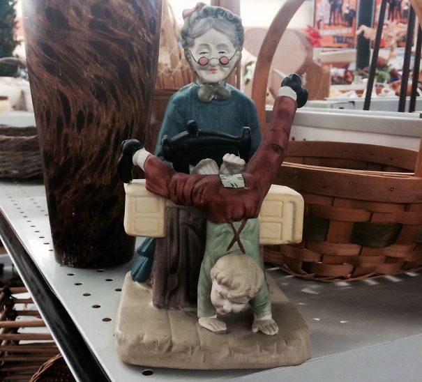 Thrift Store Find: Granny, Don't Touch Me There!
