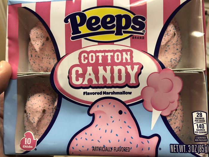 I Thought The Peep Was Farting. My Wife Corrected Me - It’s Cotton Candy