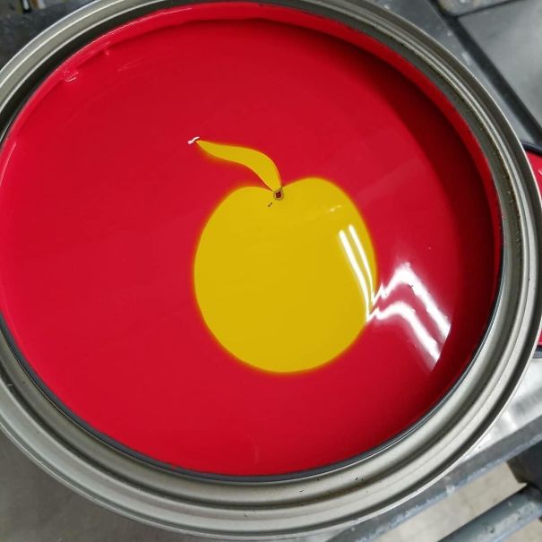 Paint Tint Came Out As An Apple