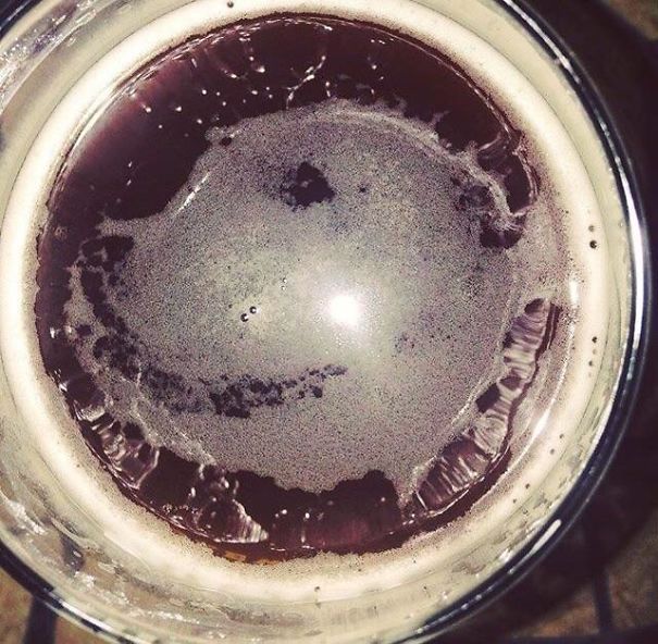 The Foam In My Beer Looks Like A Smiling Dog