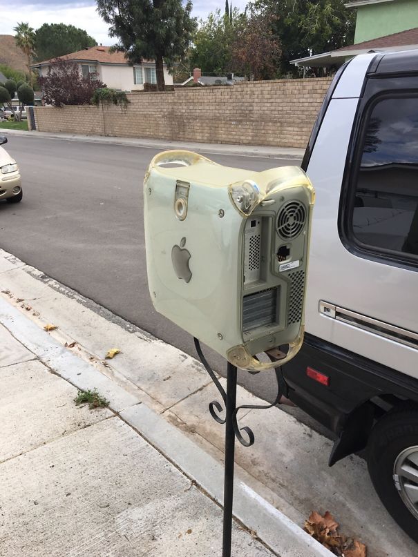This Mailbox On My Street Is An Old Mac