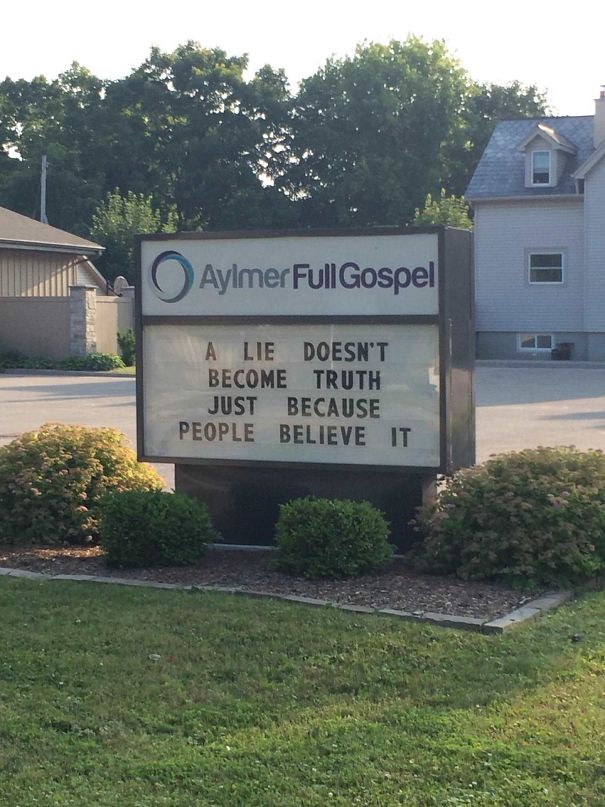 Nobody At The Church Thought This Was A Bad Idea?