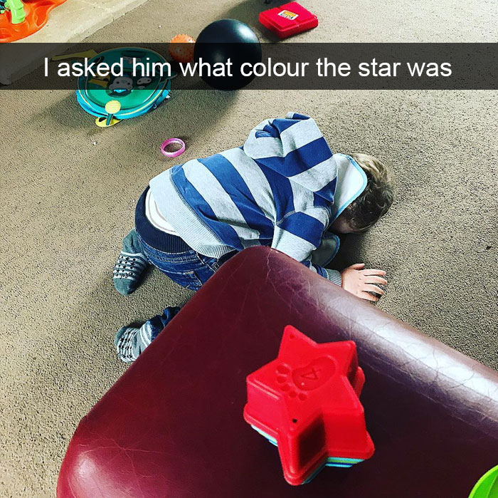 I Asked Him What Colour The Star Was