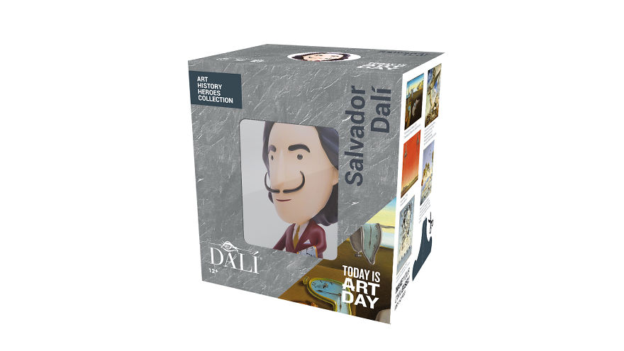 A Salvador Dalí Action Figure With Interchangeable Mustaches... Yes!