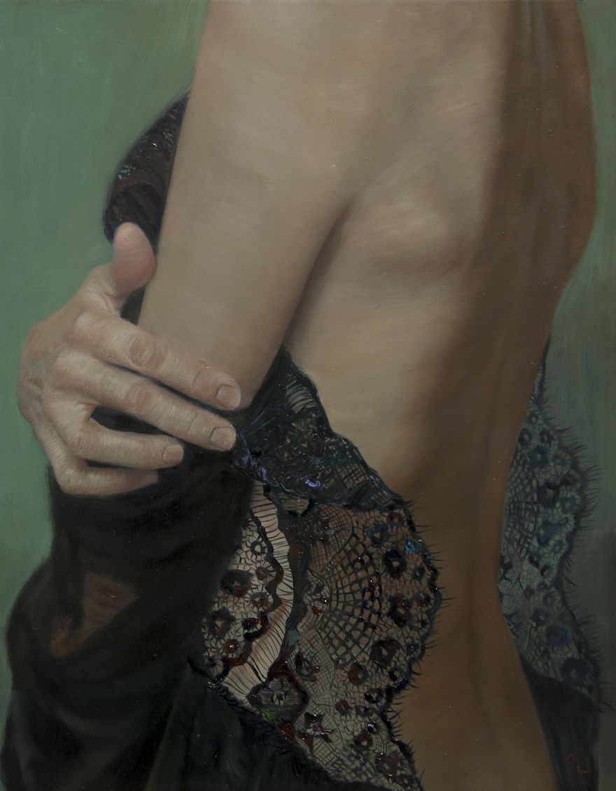 These Sensual Paintings Of Lace Are Beautiful For Any Collection