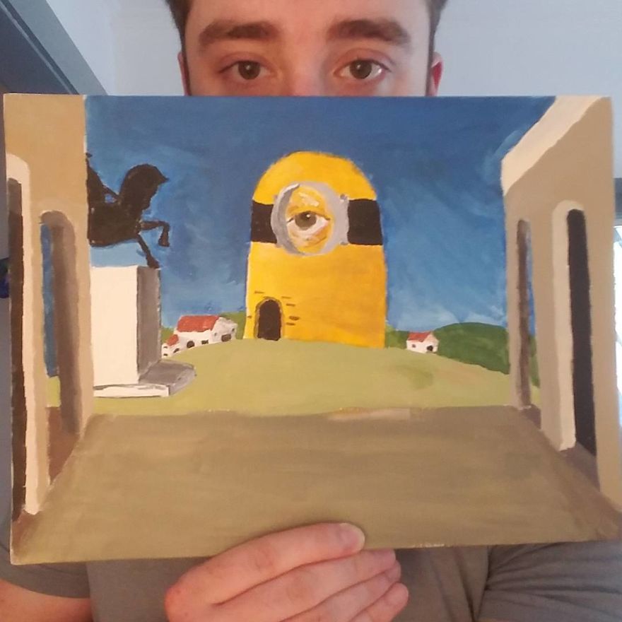 Artist Does Odd "Artwork" Of The Minions And You Will Surely Find Them Cute Ugly Artist Does Odd "Artwork" Of The Minions And You Will Surely Find Them Cute Ugly
