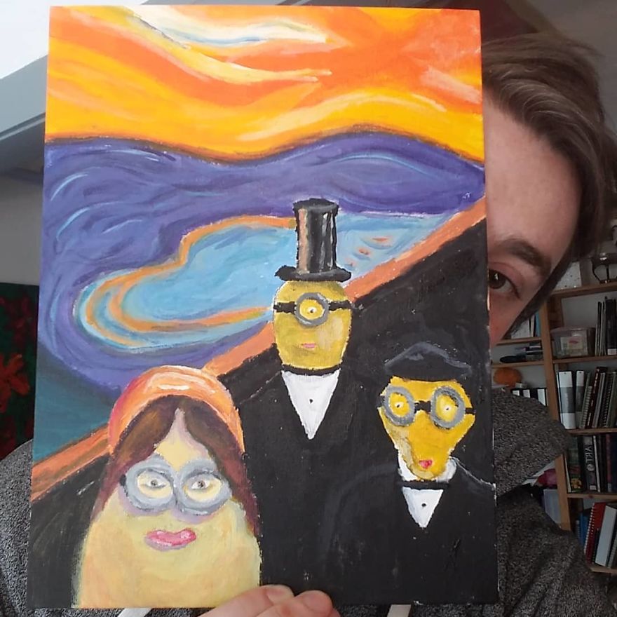 Artist Does Odd "Artwork" Of The Minions And You Will Surely Find Them Cute Ugly Artist Does Odd "Artwork" Of The Minions And You Will Surely Find Them Cute Ugly