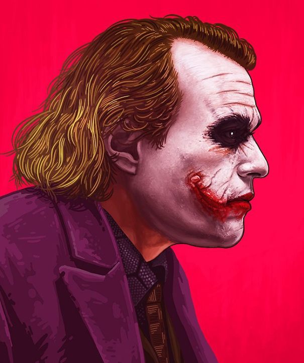 Artist Makes Hyper Detailed Portraits Of Pop Culture Heroes And Villains And The Result Is Incredible