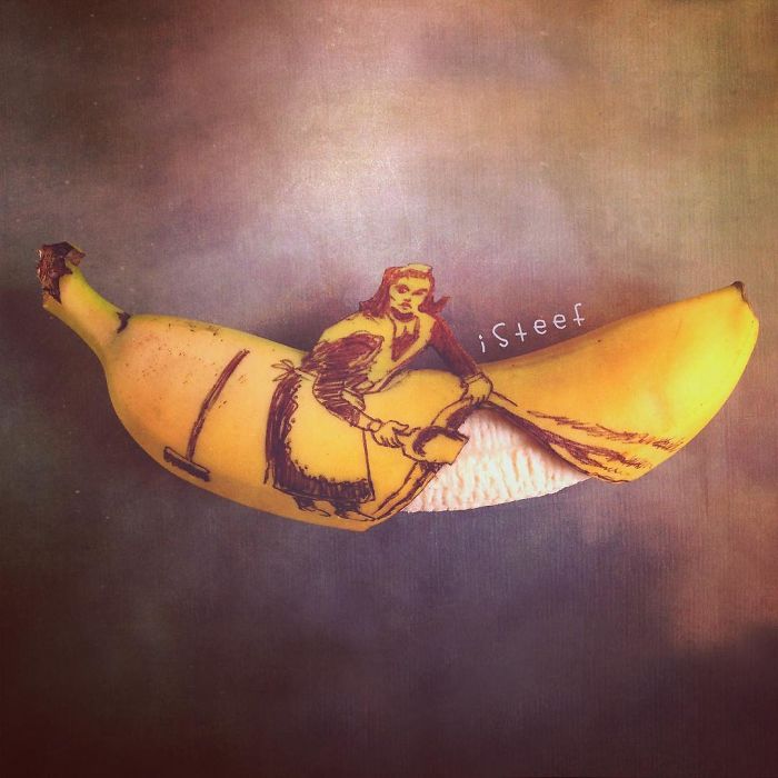 Artist Turns Bananas Into True Works Of Art And The Result Is Incredible