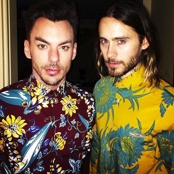 Jared Leto With His Brother Shannon