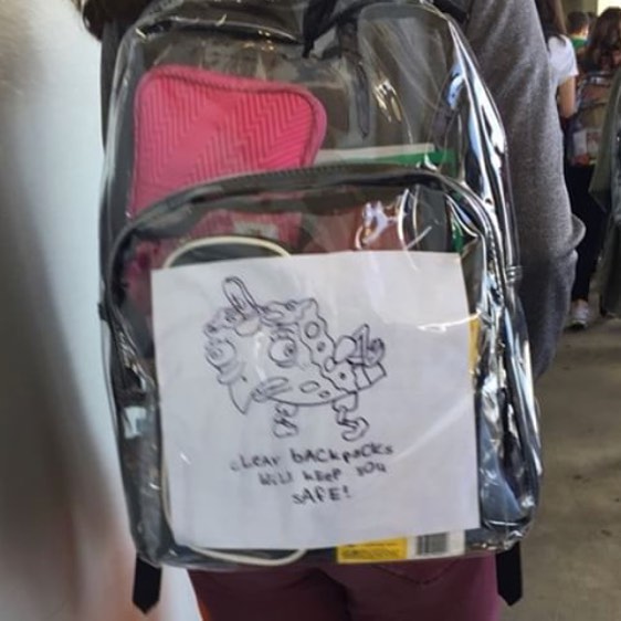 Transparent Backpacks Students Response