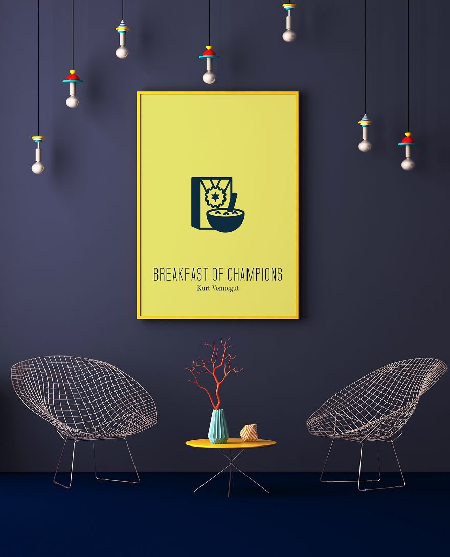 10 Mininalist Posters Of Famous Books