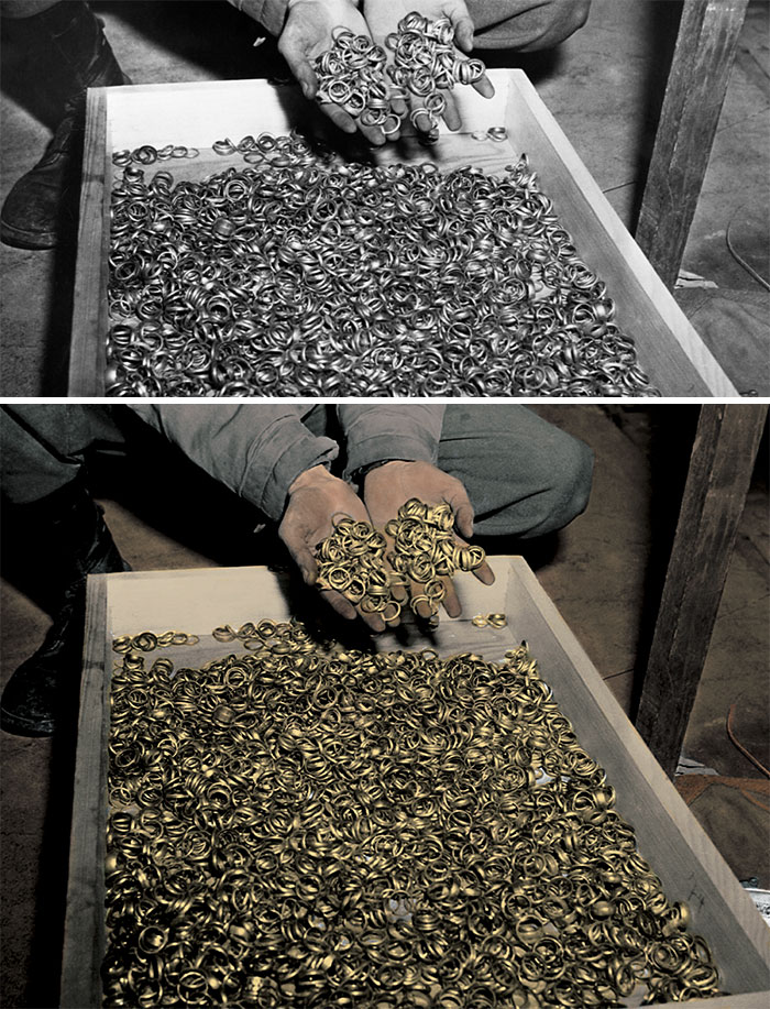 Wedding Bands Found During The Liberation Of Buchenwald Concentration Camp