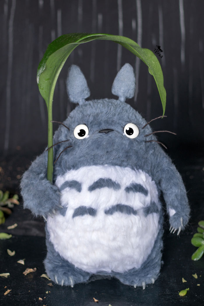 Adorable Needle Felted Totoro