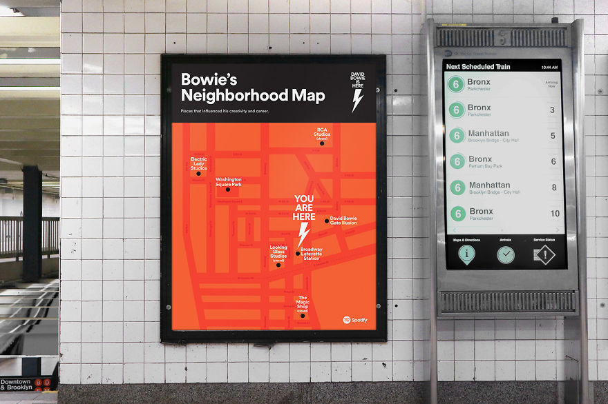 Amazing David Bowie Tribute Is Making New Yorkers Use Subway More