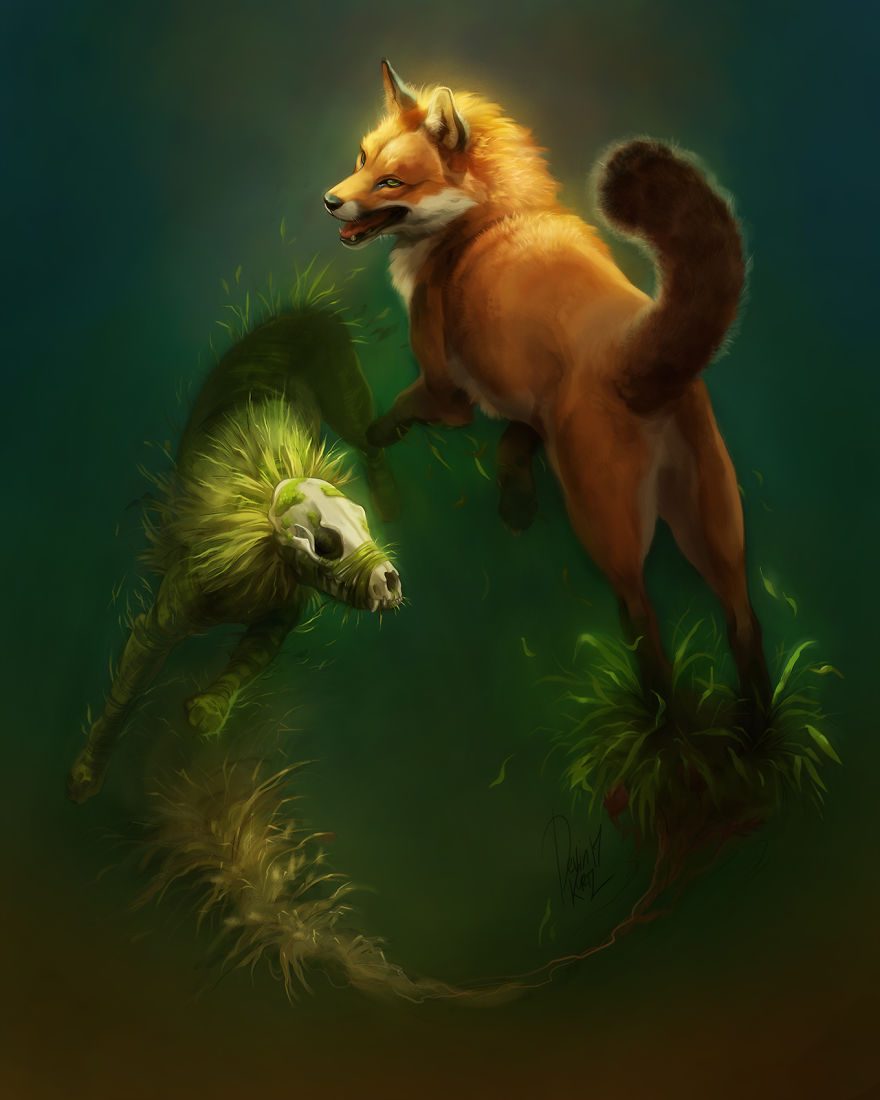 Fantasy Animal Paintings That Show The Real Magic In The World