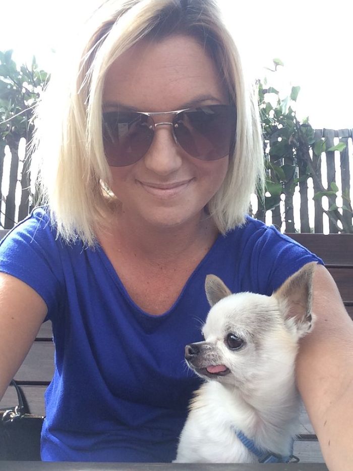 Dog Finds It Difficult To Sleep During Thunderstorms, But This Woman Knows A Sweet Solution