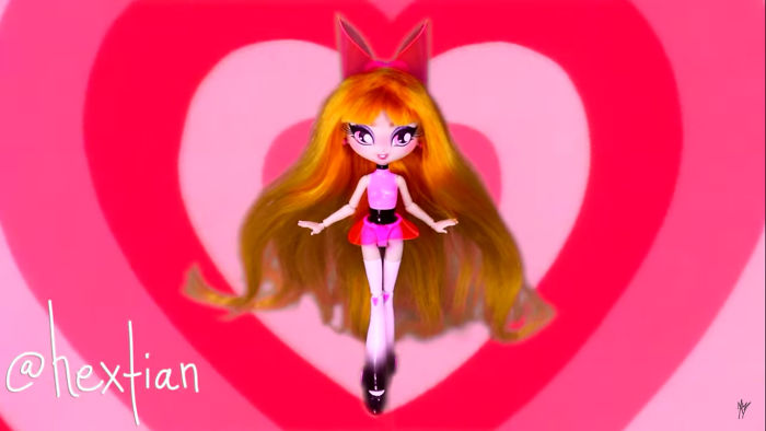 Doll Remaker "Hexitan" Recreates Dolls From Cartoons And Popular Shows