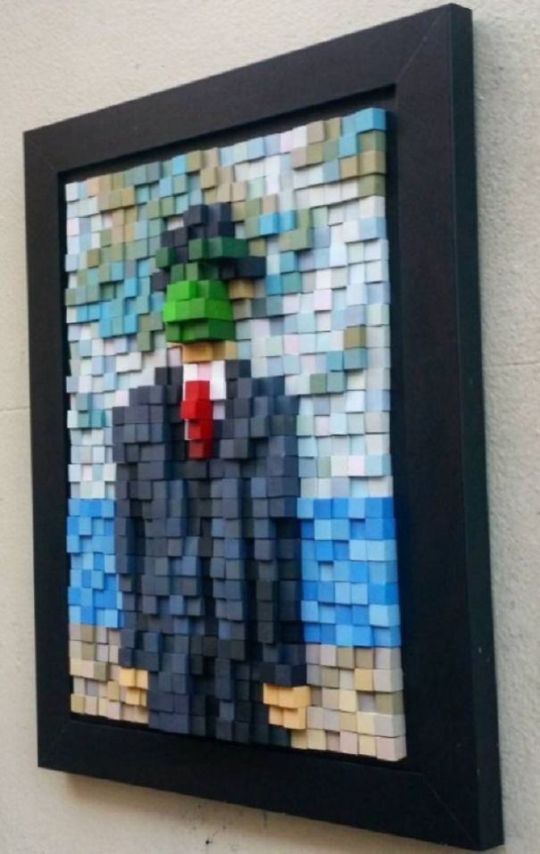 I Turned These Modern Masterpieces Into Pixelated Street Art