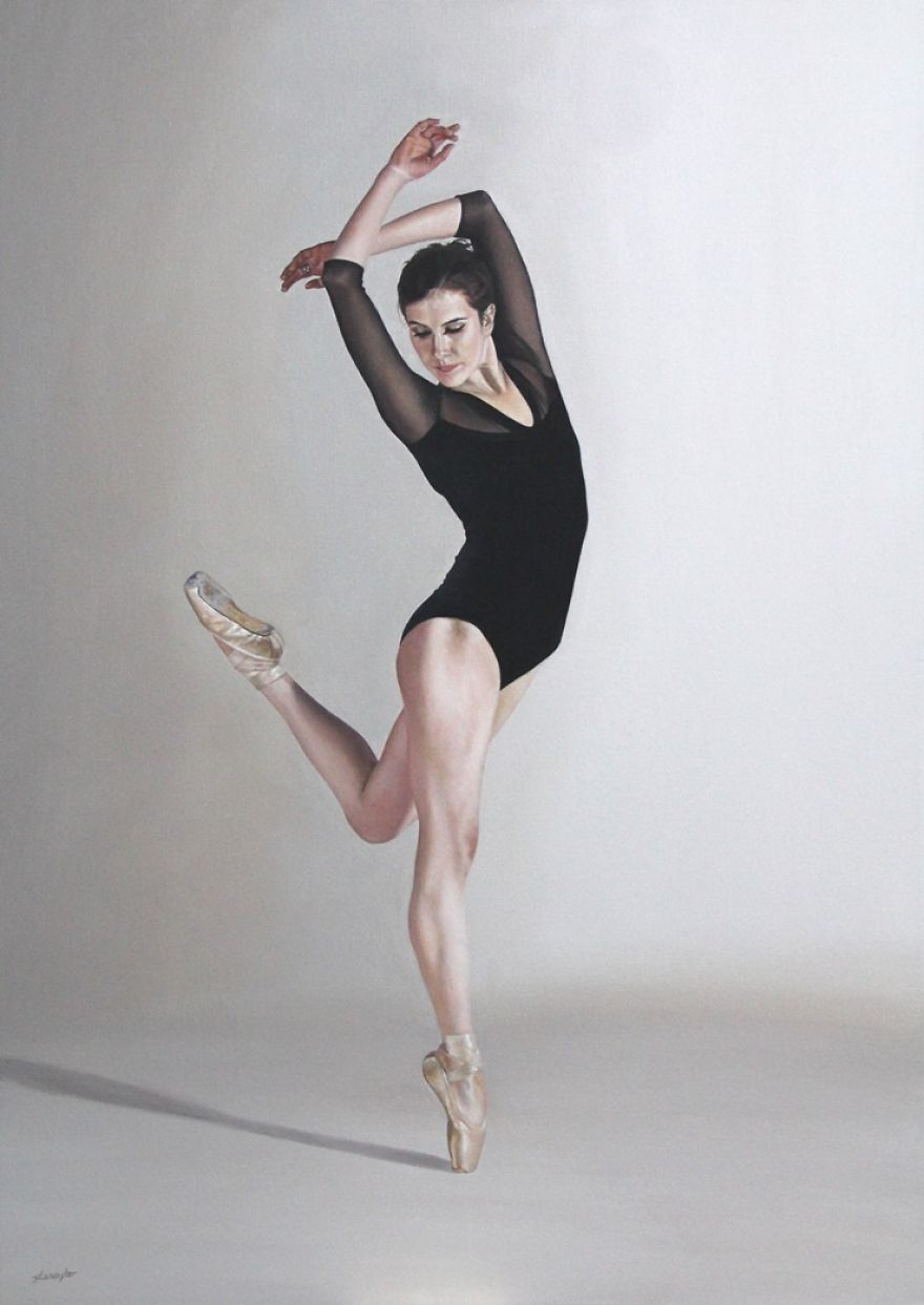 This Artist Paints Only Ballerinas