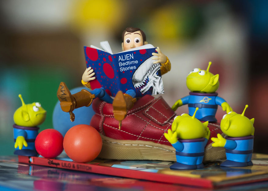 Alien Bedtime Stories (That Little Red Shoe Was My Daughter's Baby Shoe)