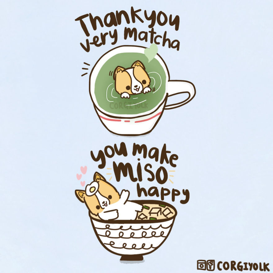 I Combined My Love For Corgis And Eggs Into Comics