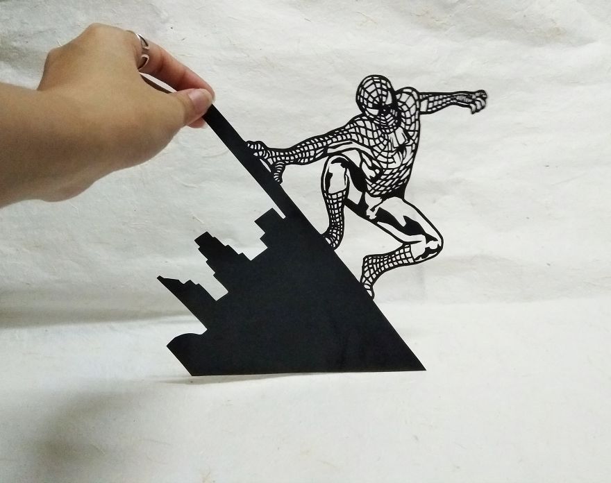 Infinity War Characters Paper Cut Art
