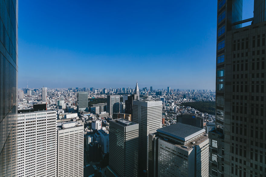 View From Tokyo Metropolitan Government Office