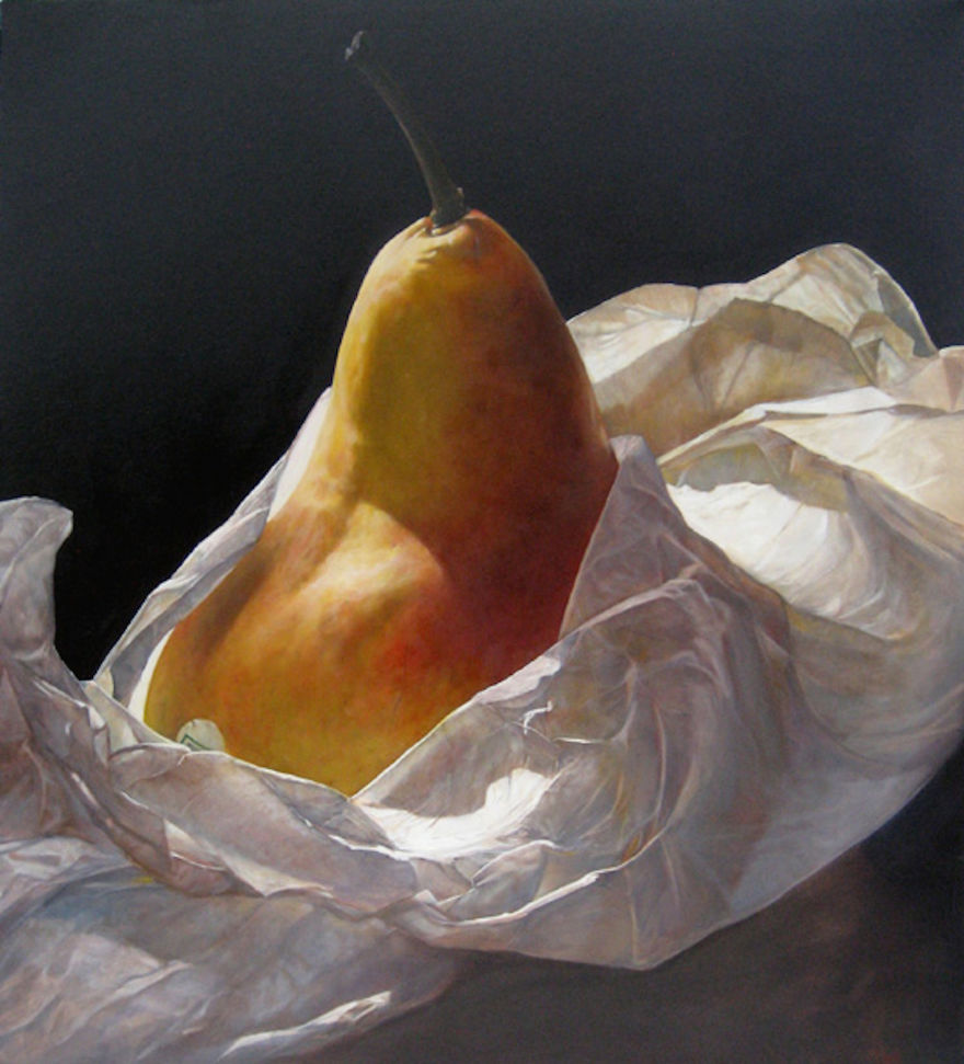 Sensual Paintings Of Pears