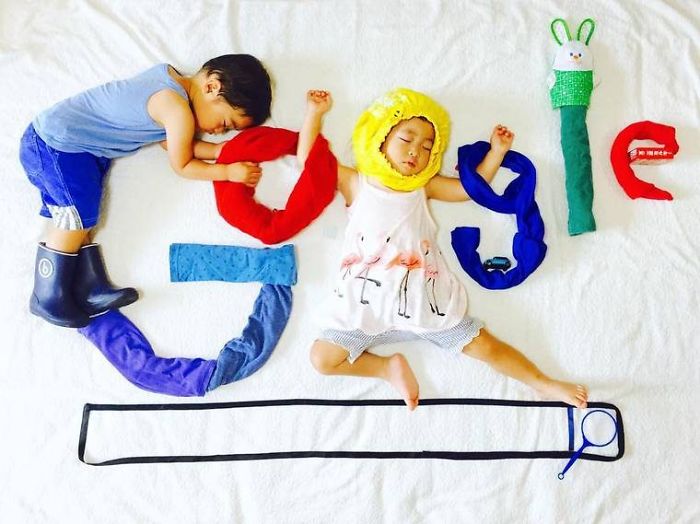 Mom Creates Adventures For Her Twins While They Sleep And The Result Is Wonderful