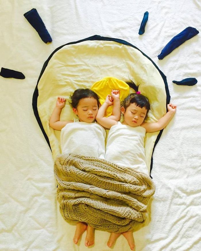 Mom Creates Adventures For Her Twins While They Sleep And The Result Is Wonderful