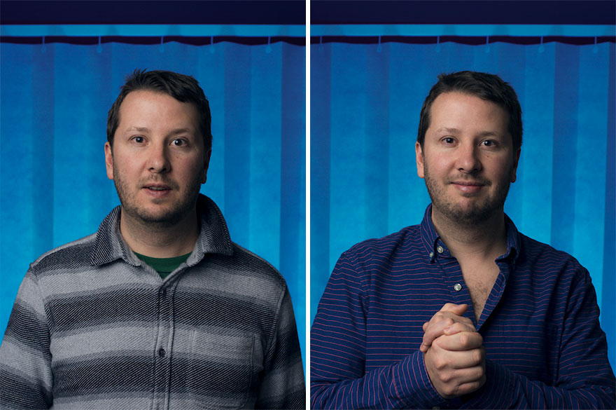 Photographer Captures Men Before And After Becoming A Father, And The Result Says It All