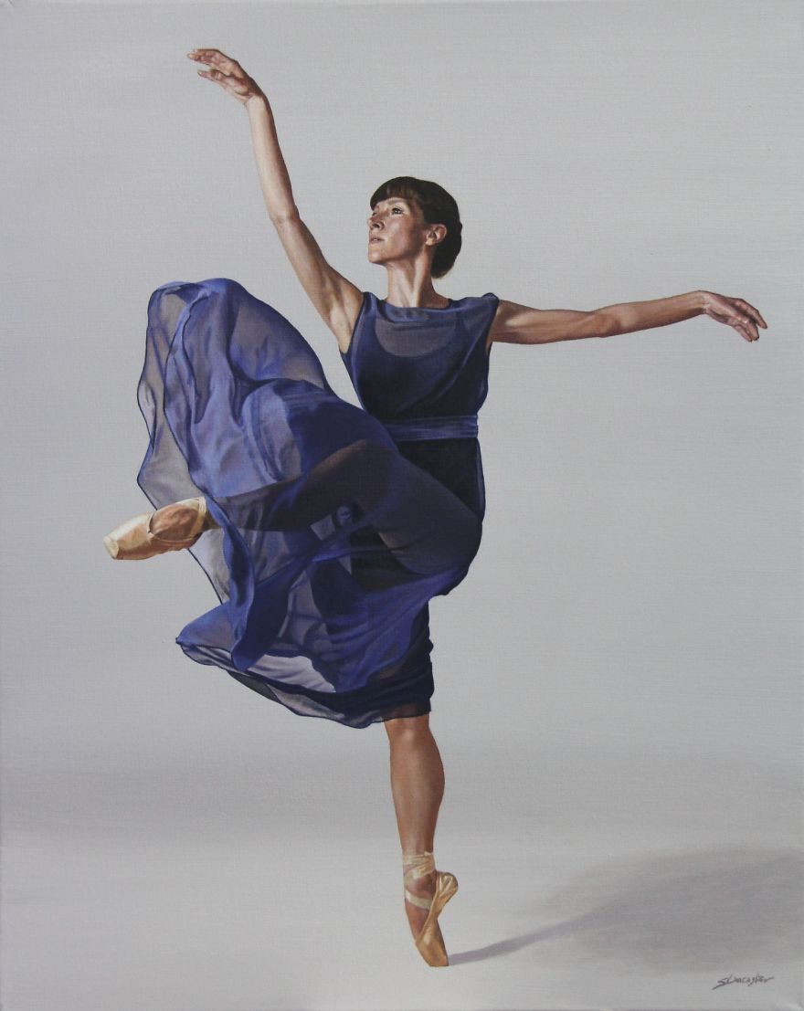 This Artist Paints Only Ballerinas